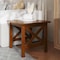 Flash Furniture Square 21.75 W, 21.75 L, Rubberwood (Parawood), Walnut LFS-4002-WAL-GG - alternate 9